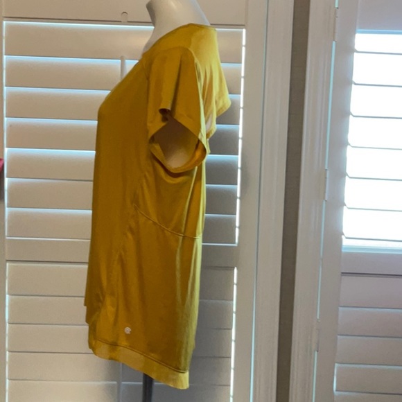 Champion Women's Short Sleeve Mustard Tee - Picture 4 of 5